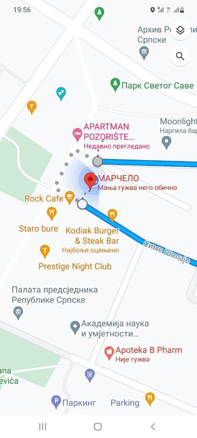 Apartman Pozoriste Penthaus Μπάνια Λούκα Εξωτερικό φωτογραφία